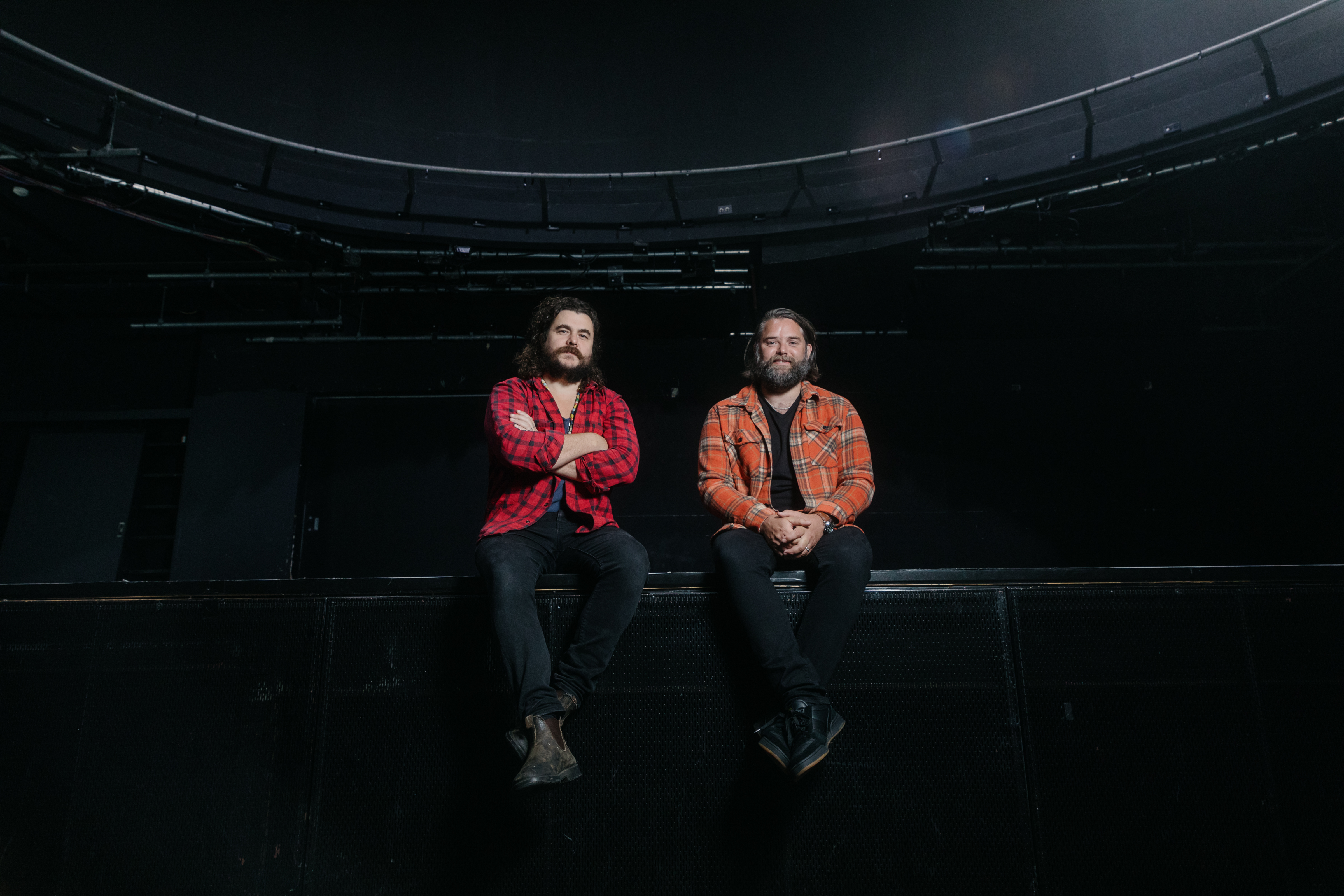 Jake Smyth (L) and Kenny Graham are ready for Mary's to open and bring live music to Sydney's Entertainment Quarter. Image: Supplied