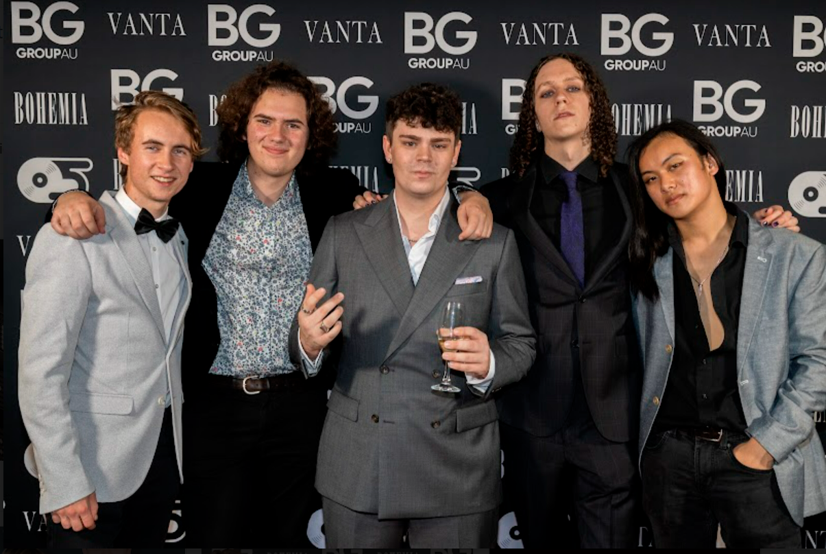 VANTA, Fifth Layer Music on the red carpet. Credit: Lewis Harvey