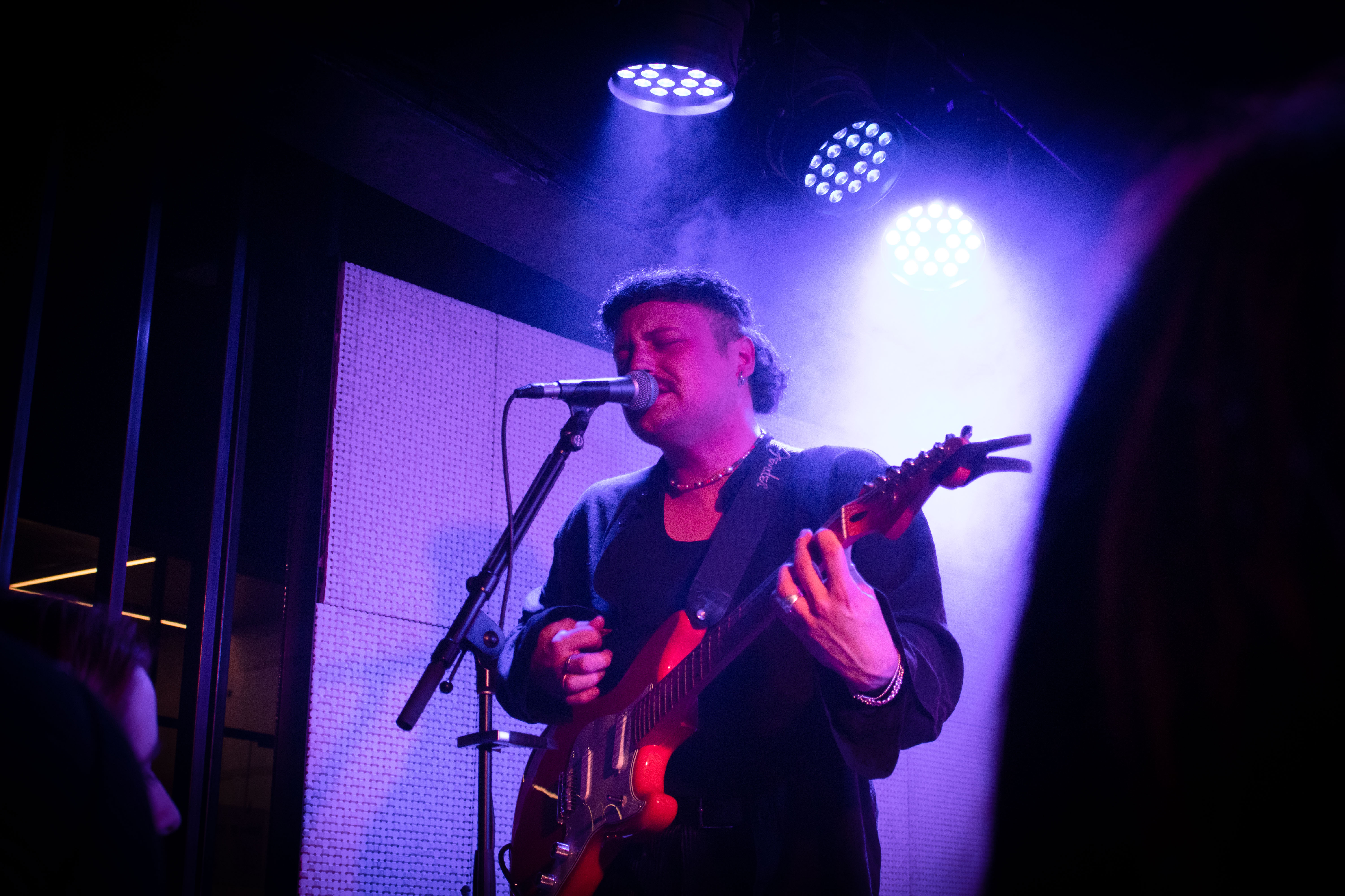 <p>Callum Robertson enthralled fans with his alt-pop sound. </p>
