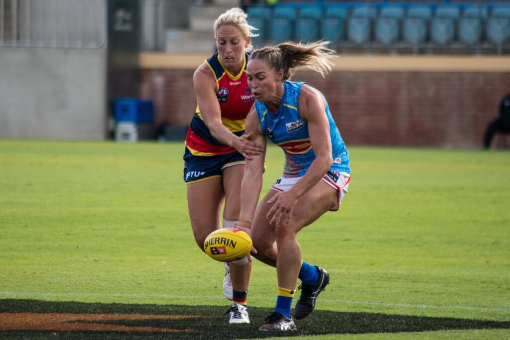 Marijana Rajcic has been a stalwart defender for the Adelaide Crows for years. Image: Dani Brown