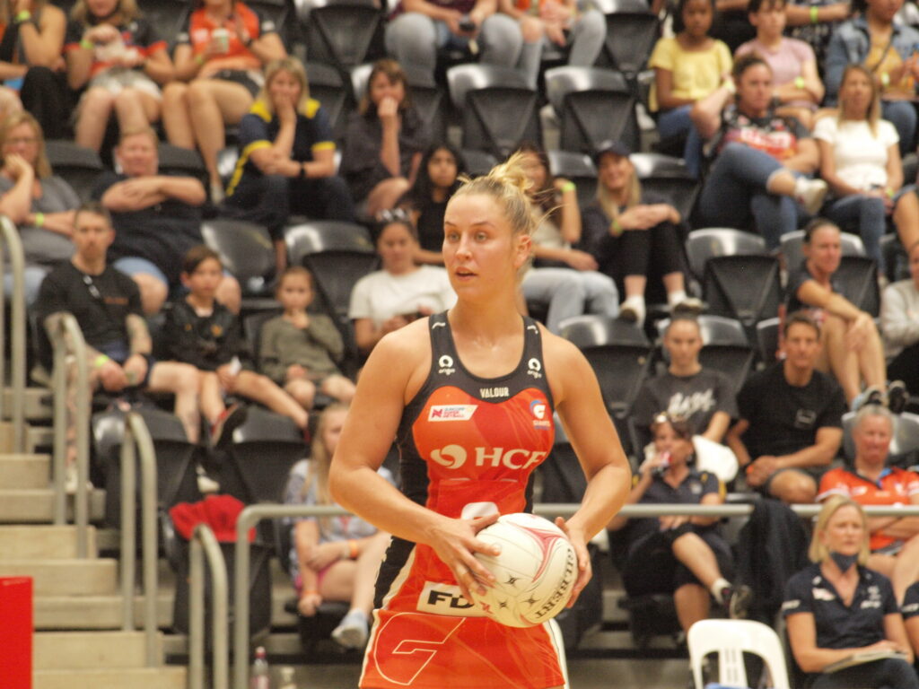 Jamie-Lee Price continues to have faith in the Giants' improvement. Image: Dan Coppel