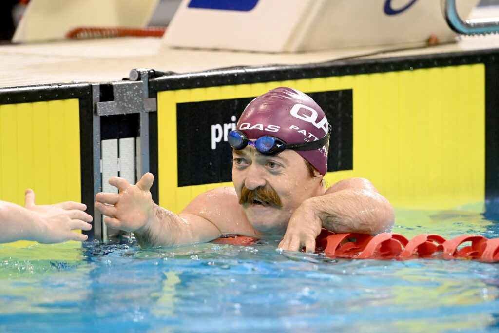 Grant 'Scooter' Patterson at the Australian Para Swimming Championships. Image: Delly Carr / Swimming Australia