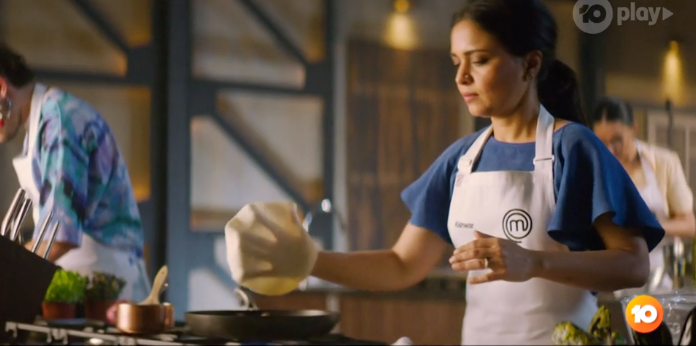 MasterChef Australia contestant Kishwar Chowdhury. Image Source: Channel 10