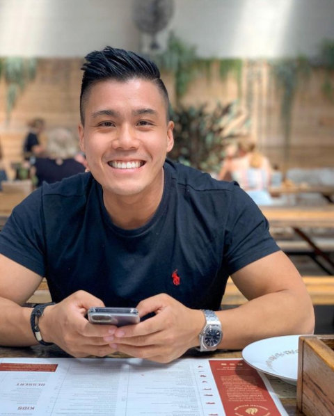 Former MasterChef Australia contestant Derek Lau. Image Source: Instagram/_dereklau_