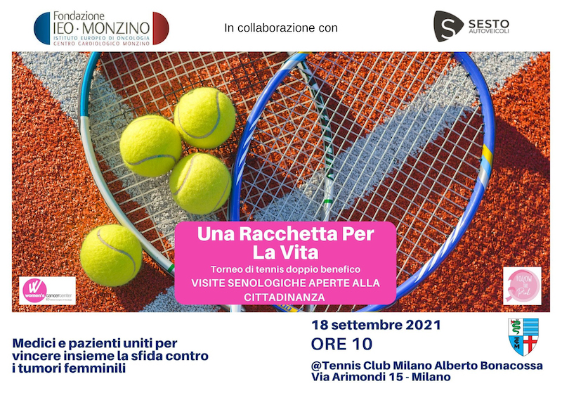 Una racchetta per la vita al Tennis Club Milano Bonacossa