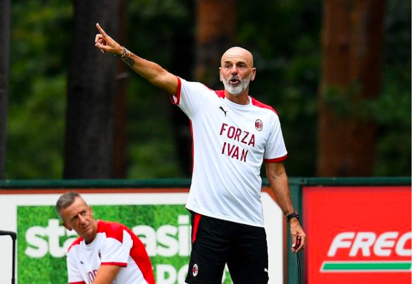 Stefano Pioli, foto Milan