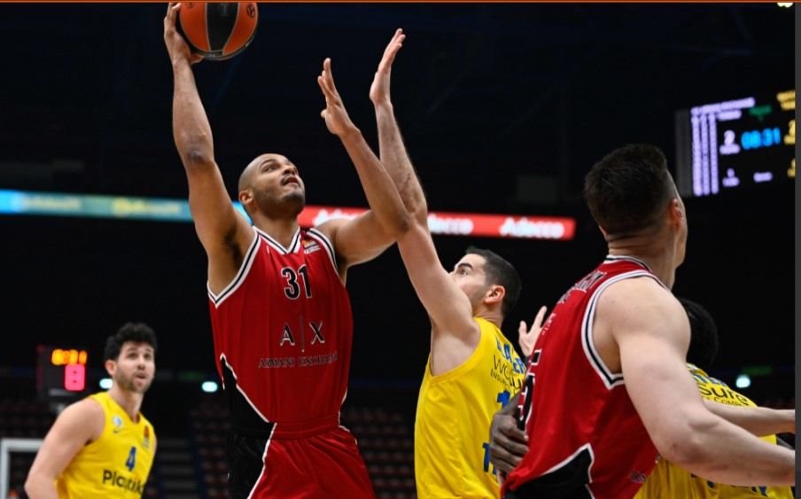 Olimpia Milano-Maccabi Tel Aviv.FotoOlimpia