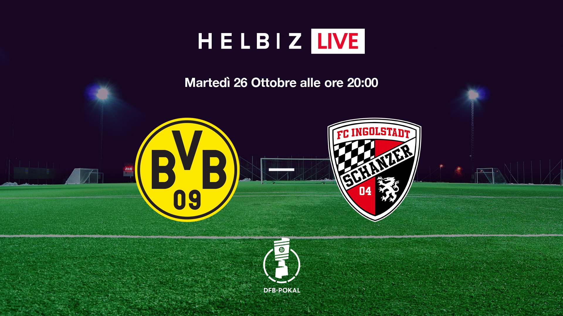 Helbiz Live, in esclusiva per l'Italia la Coppa di Germania