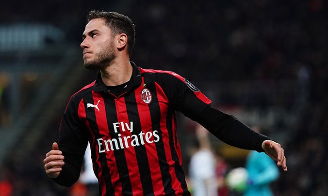 Davide Calabria, foto AC Milan