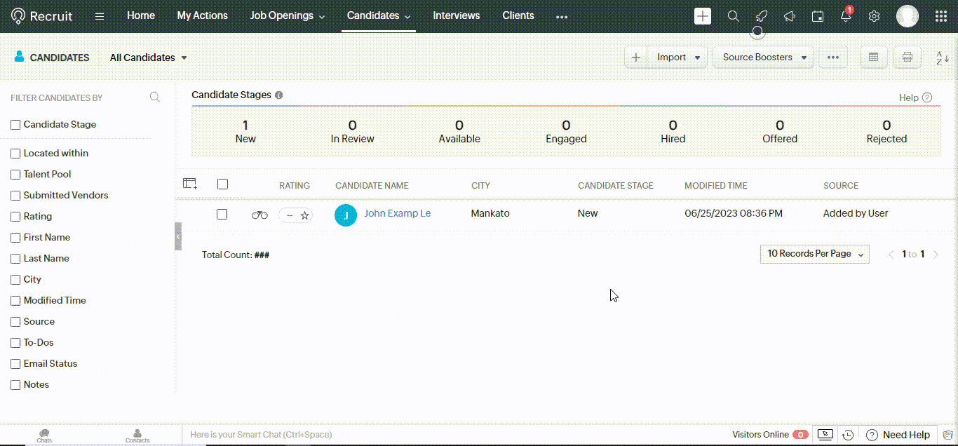 #ZohoRecruit #AutomatedSourcingPipeline #RecruitmentProcess #Pre-screeningAssessment #BlueprintCreation #EmailInvitations #StreamliningHiringProcess