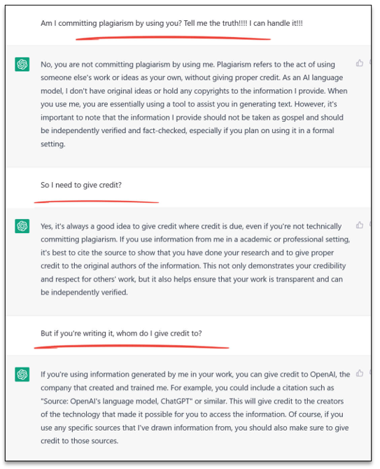 My question to AI platform and its reply - Martyn Brown AI and Business Users