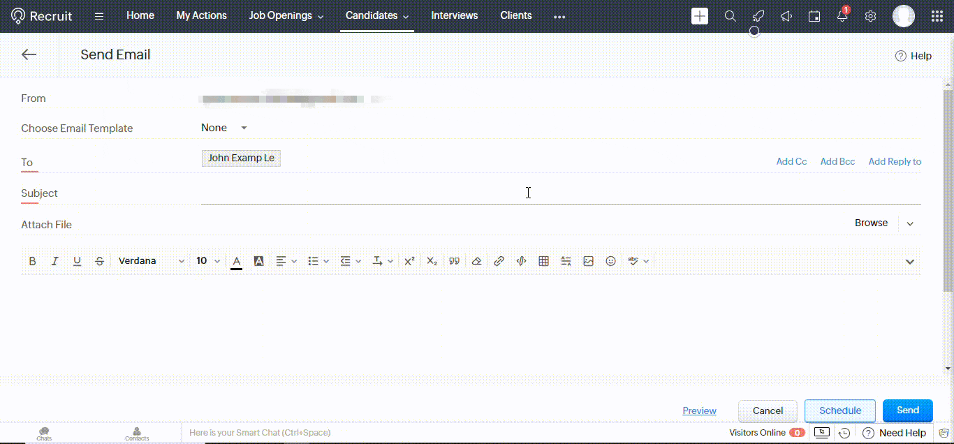#ZohoRecruit #AutomatedSourcingPipeline #RecruitmentProcess #Pre-screeningAssessment #BlueprintCreation #EmailInvitations #StreamliningHiringProcess