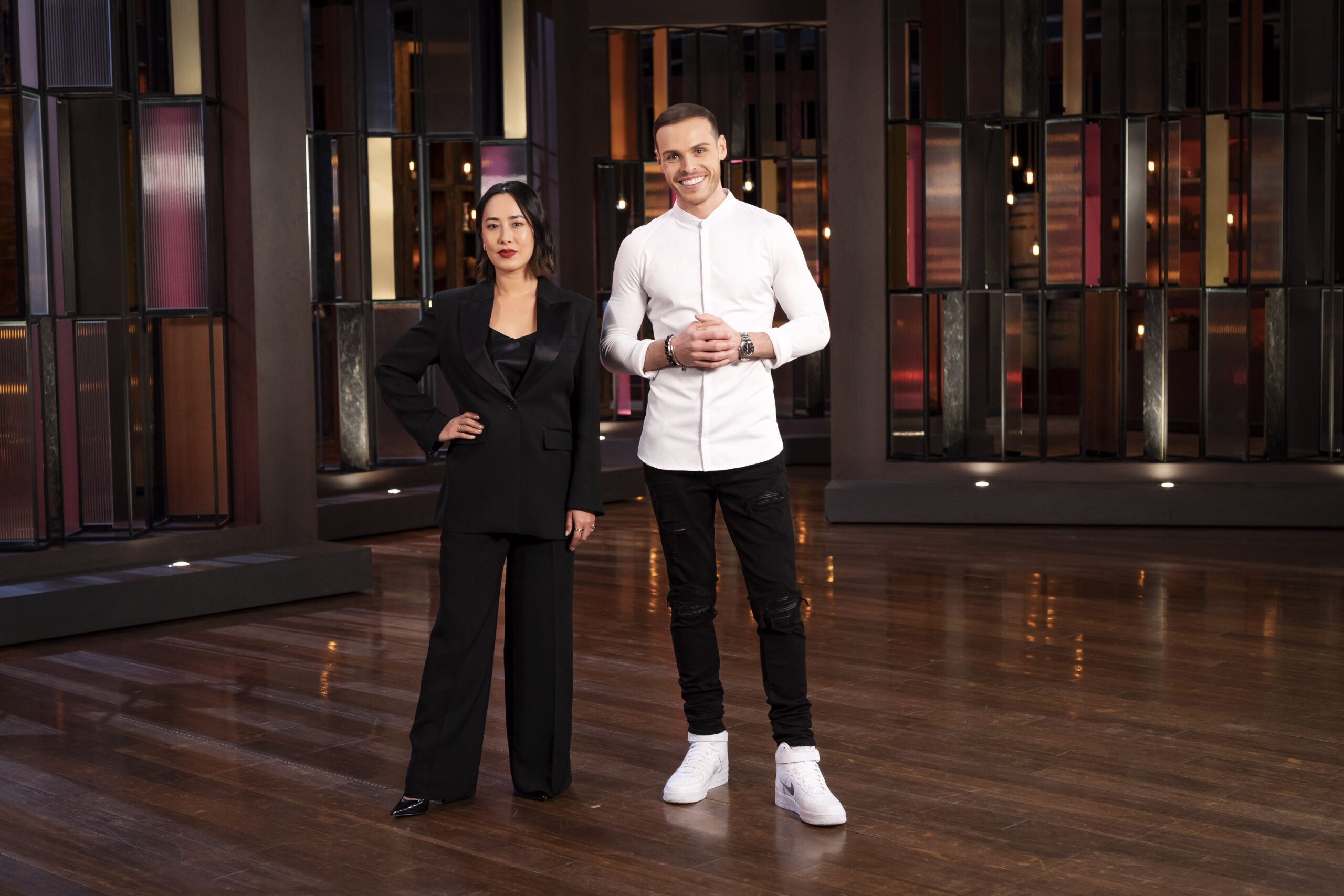 MasterChef: Dessert Masters judges Melissa Leong and Amaury Guichon