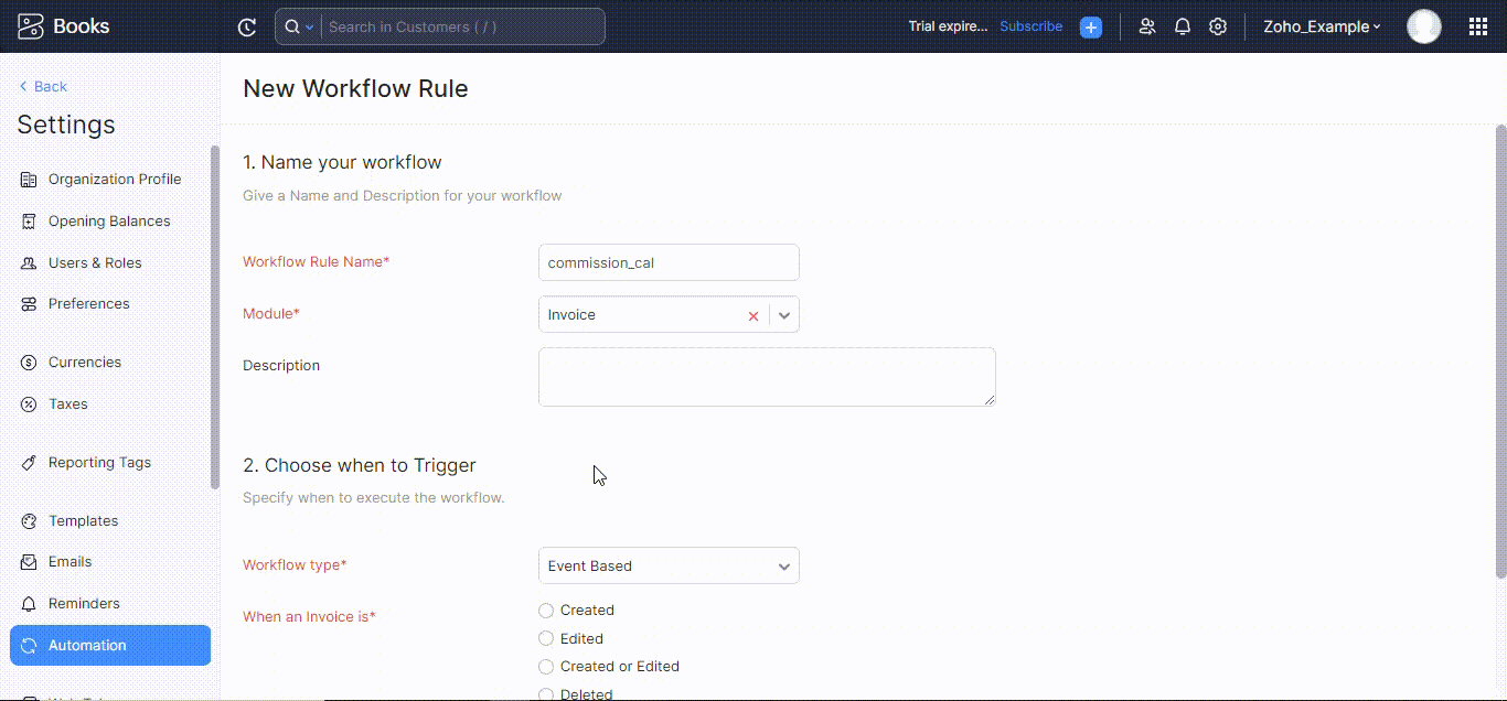 Commission reporting, Custom reports, Zoho Books, Sales insights, Commission management, Data-driven decisions, Sales performance, Automation, Business owners, Streamline processes