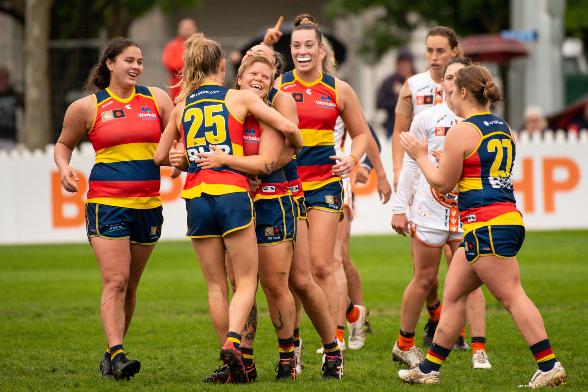 Adelaide Crows celebrate 