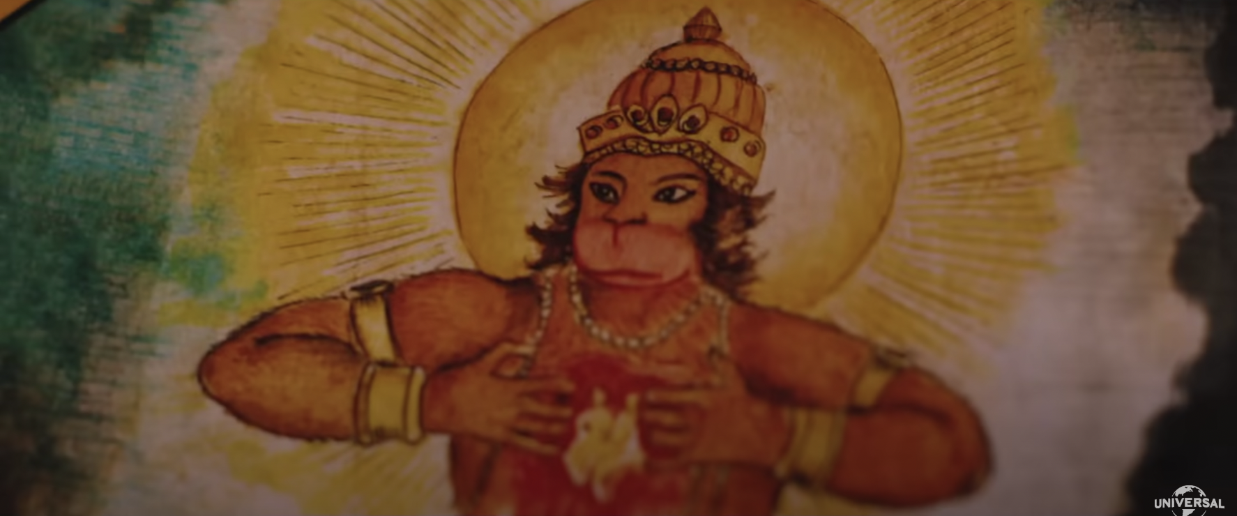 Hanuman in the Monkey Man trailer