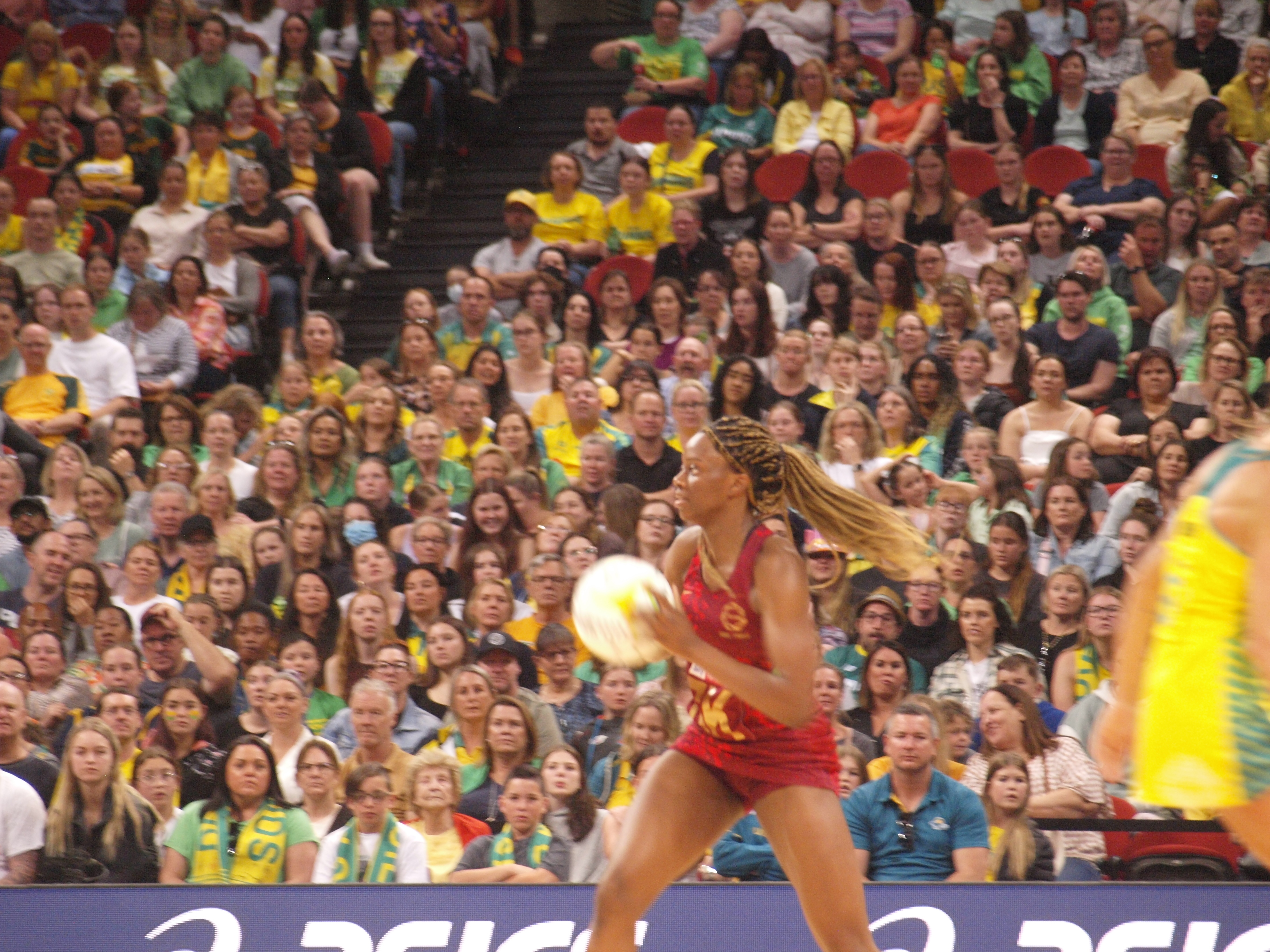 <p>Funmi Fadoju was a standout for the England Roses. </p> Funmi Fadoju was a standout for the England Roses.