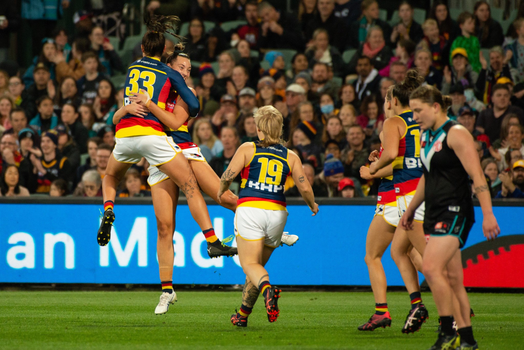 Adelaide Crows celebrate