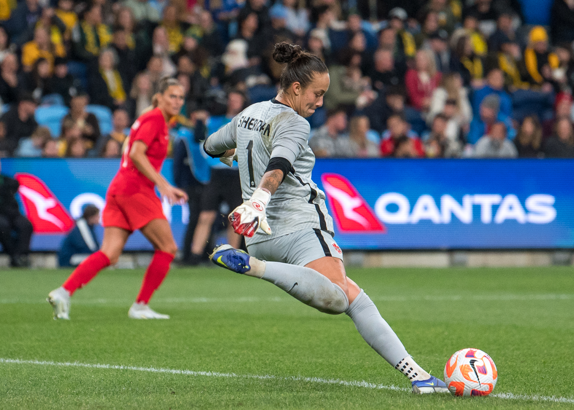 Australia v Canada friendly. Photo: AH Imagery.