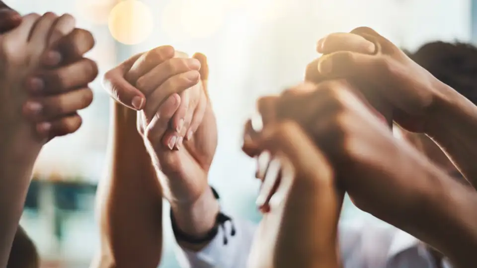 Christians Gathering And Praying Together.