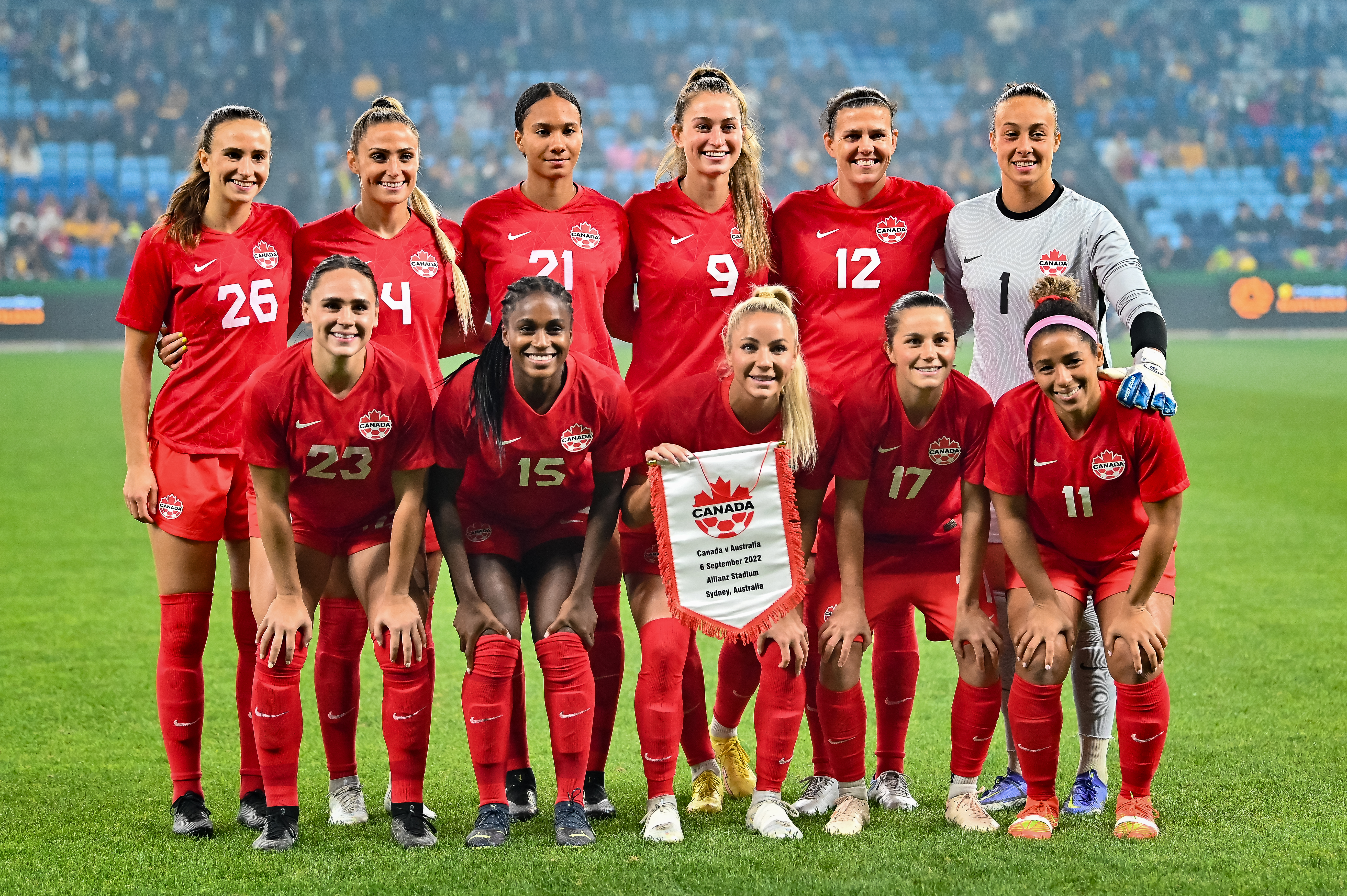 Australia v Canada friendly. Photo: AH Imagery.