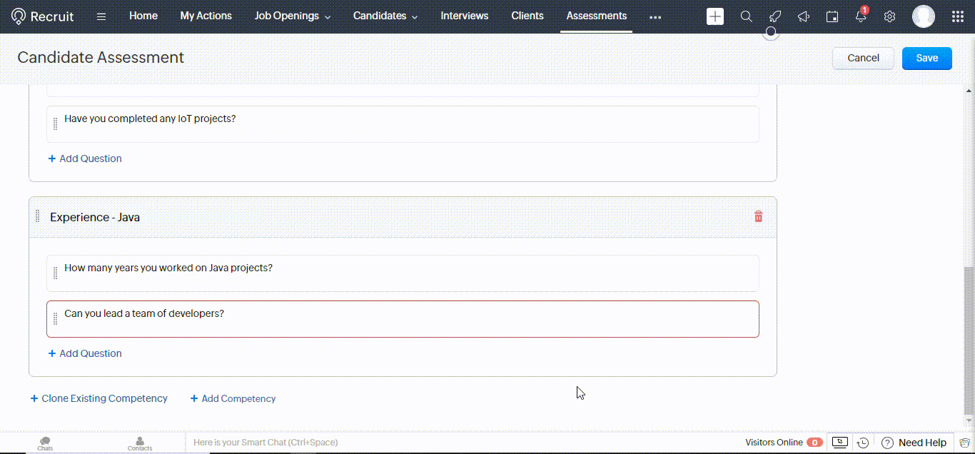 #ZohoRecruit #AutomatedSourcingPipeline #RecruitmentProcess #Pre-screeningAssessment #BlueprintCreation #EmailInvitations #StreamliningHiringProcess