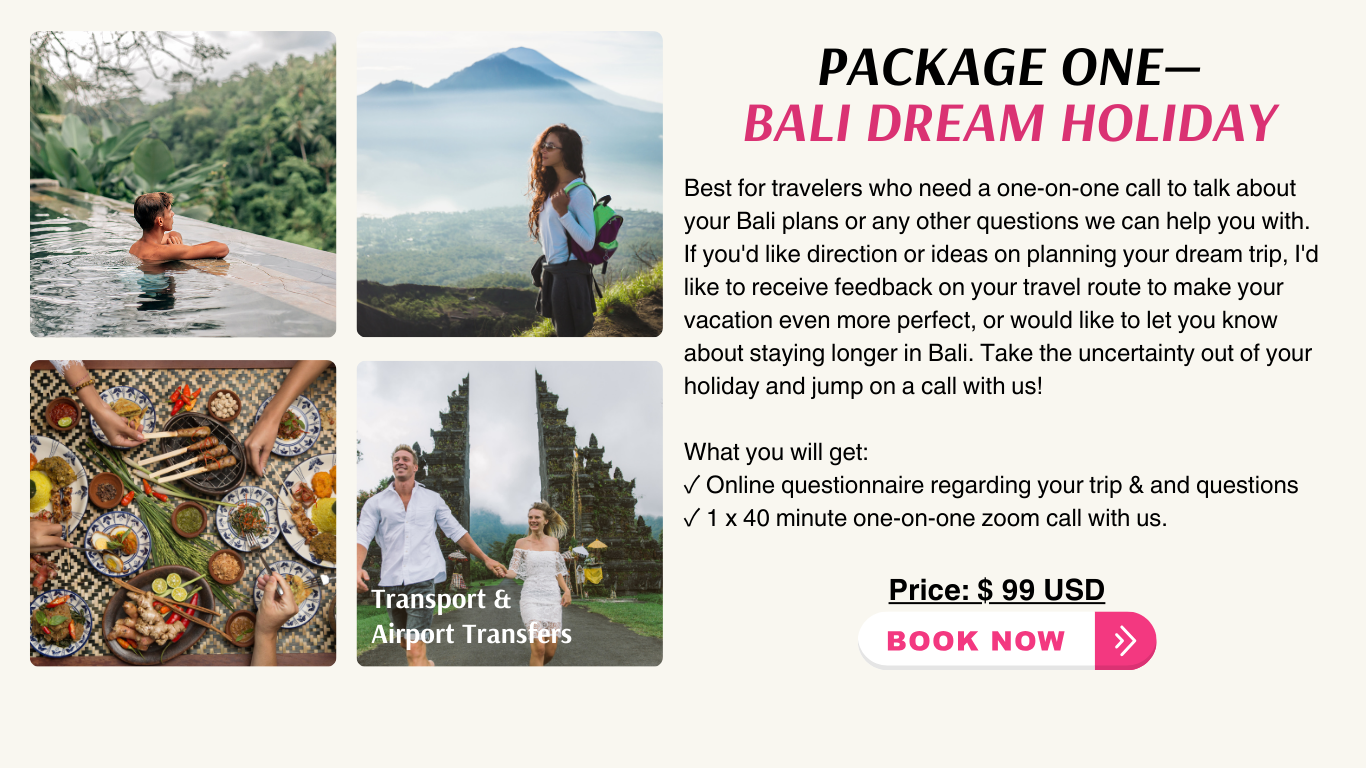 Bali Trip Planning Service