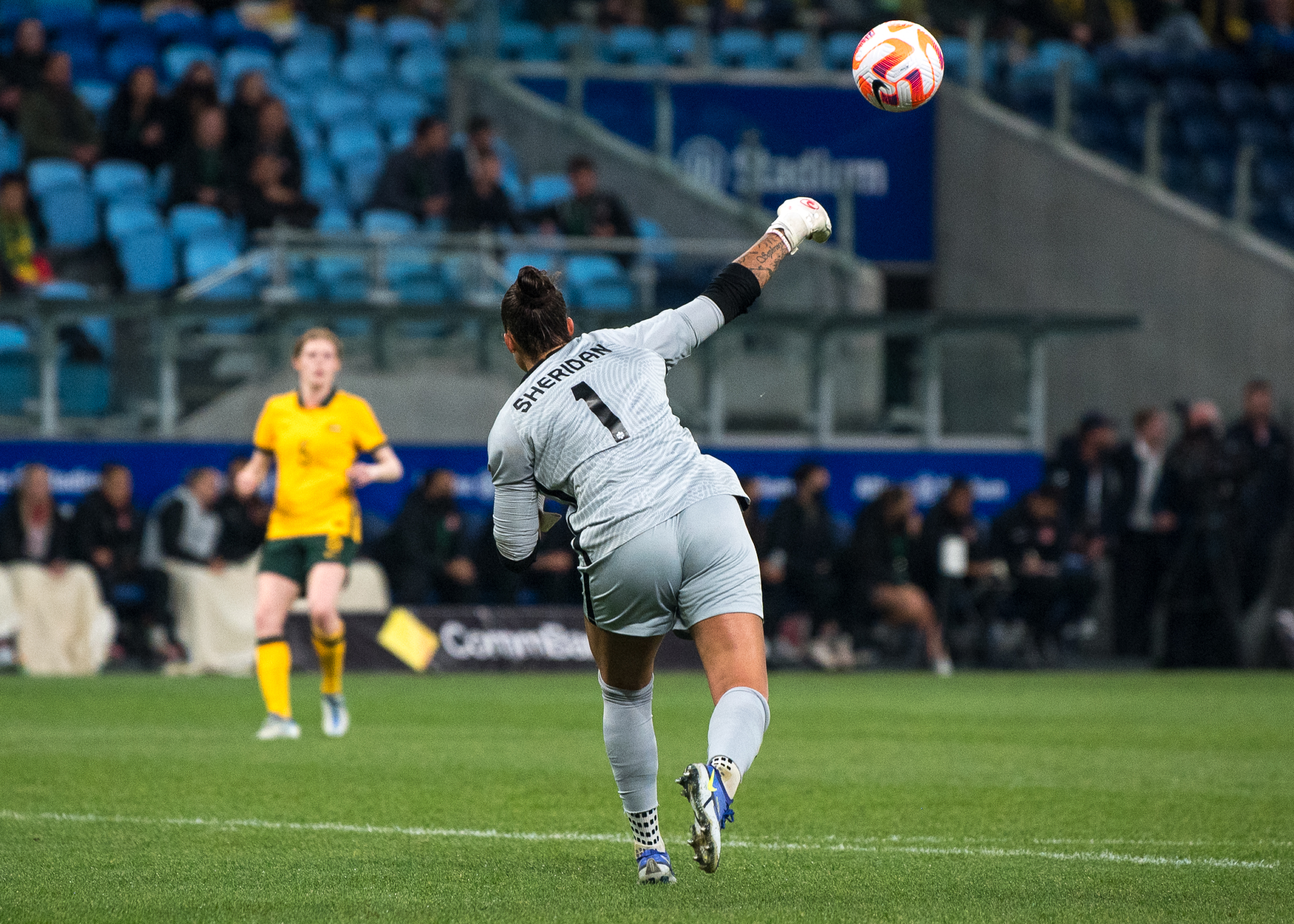 Australia v Canada friendly. Photo: AH Imagery.