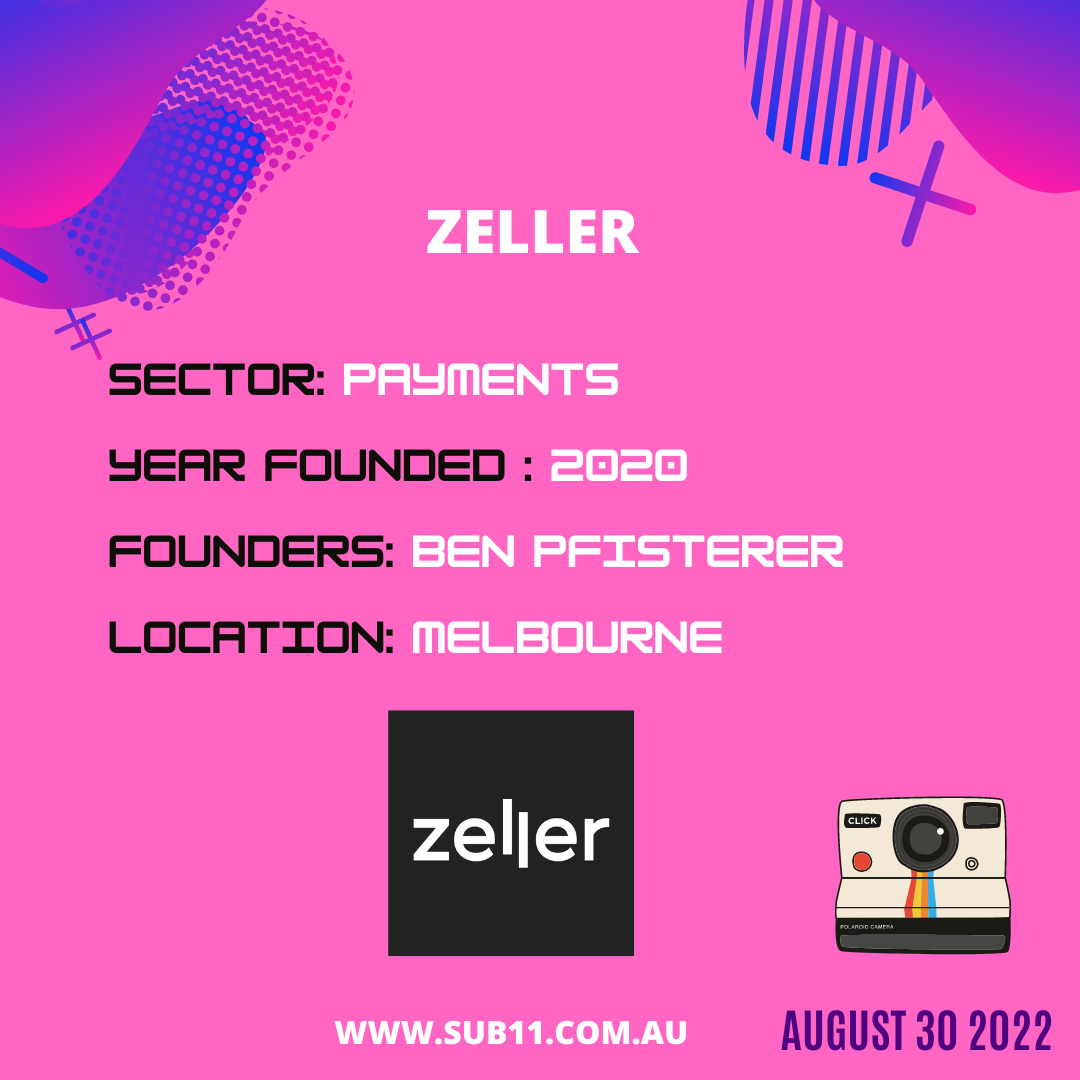 Zeller profile from Sub11 in August 2022 