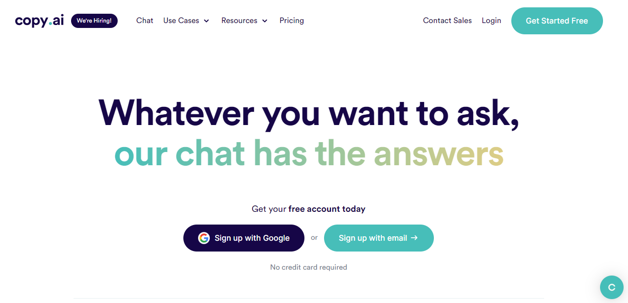 Copy.ai  review