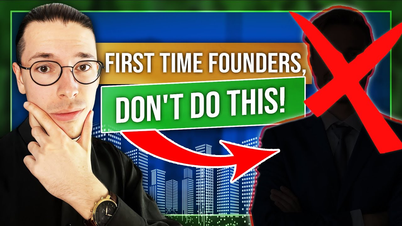 First Time Founders don't do this