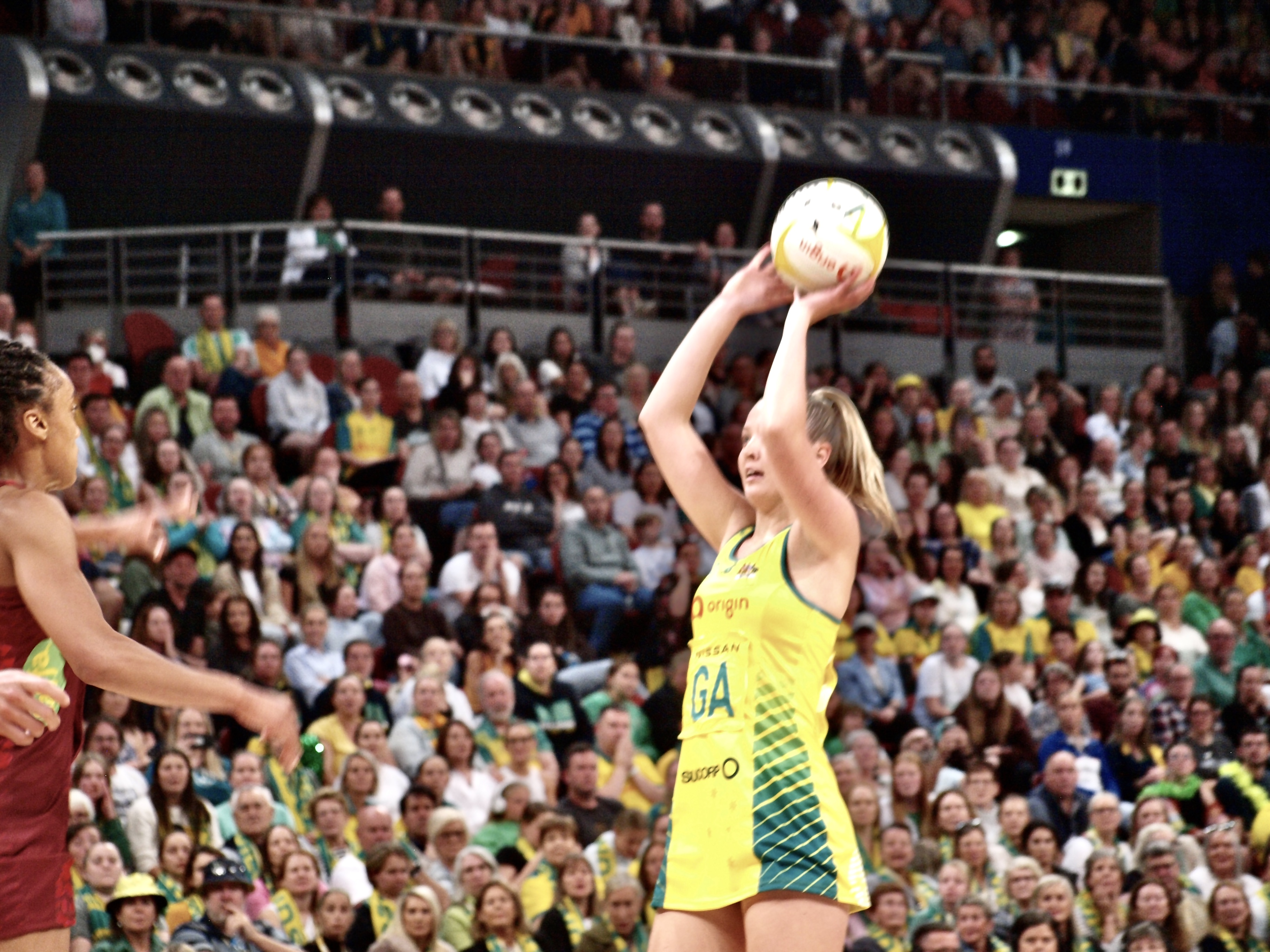<p>Sophie Dwyer in action for the Diamonds at the end of 2022. Image: Dan Coppel</p> Sophie Dwyer in action for the Diamonds at the end of 2022. Image: Dan Coppel