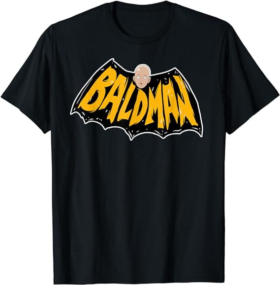 a bald-themed t-shirt