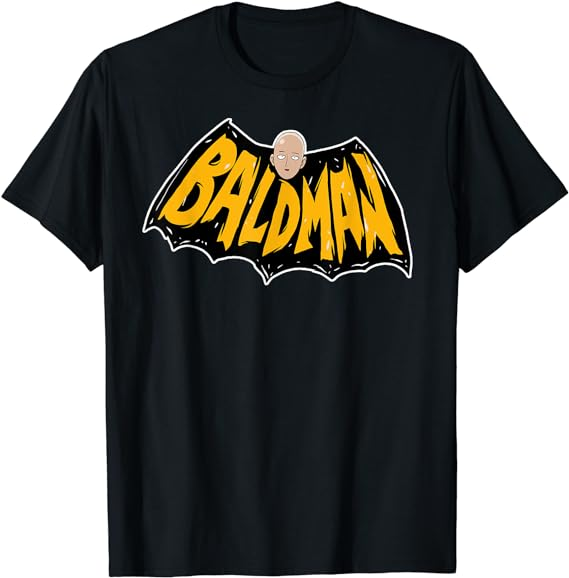  a bald-themed t-shirt