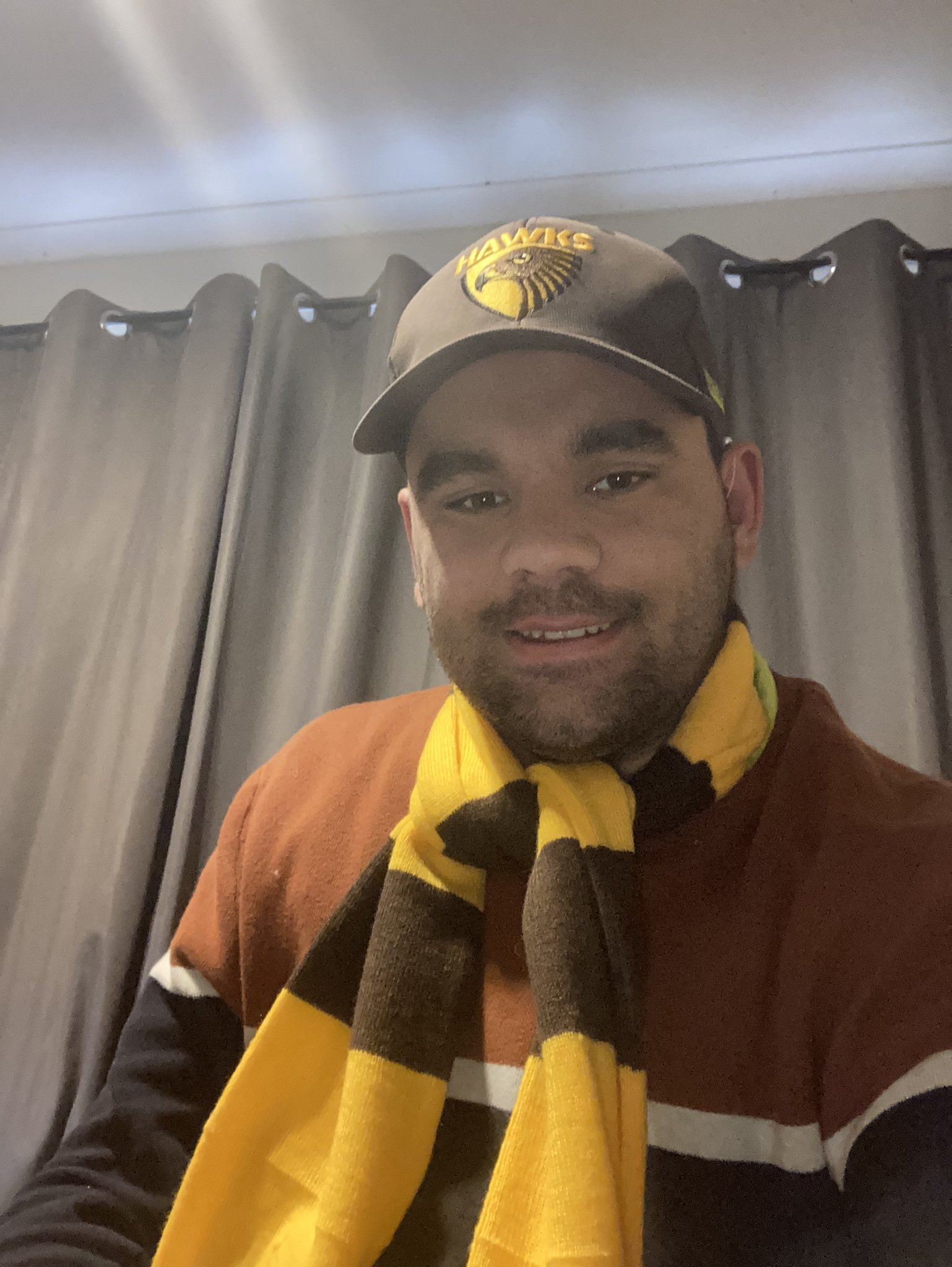 Hawthorn supporter Cail Varker.