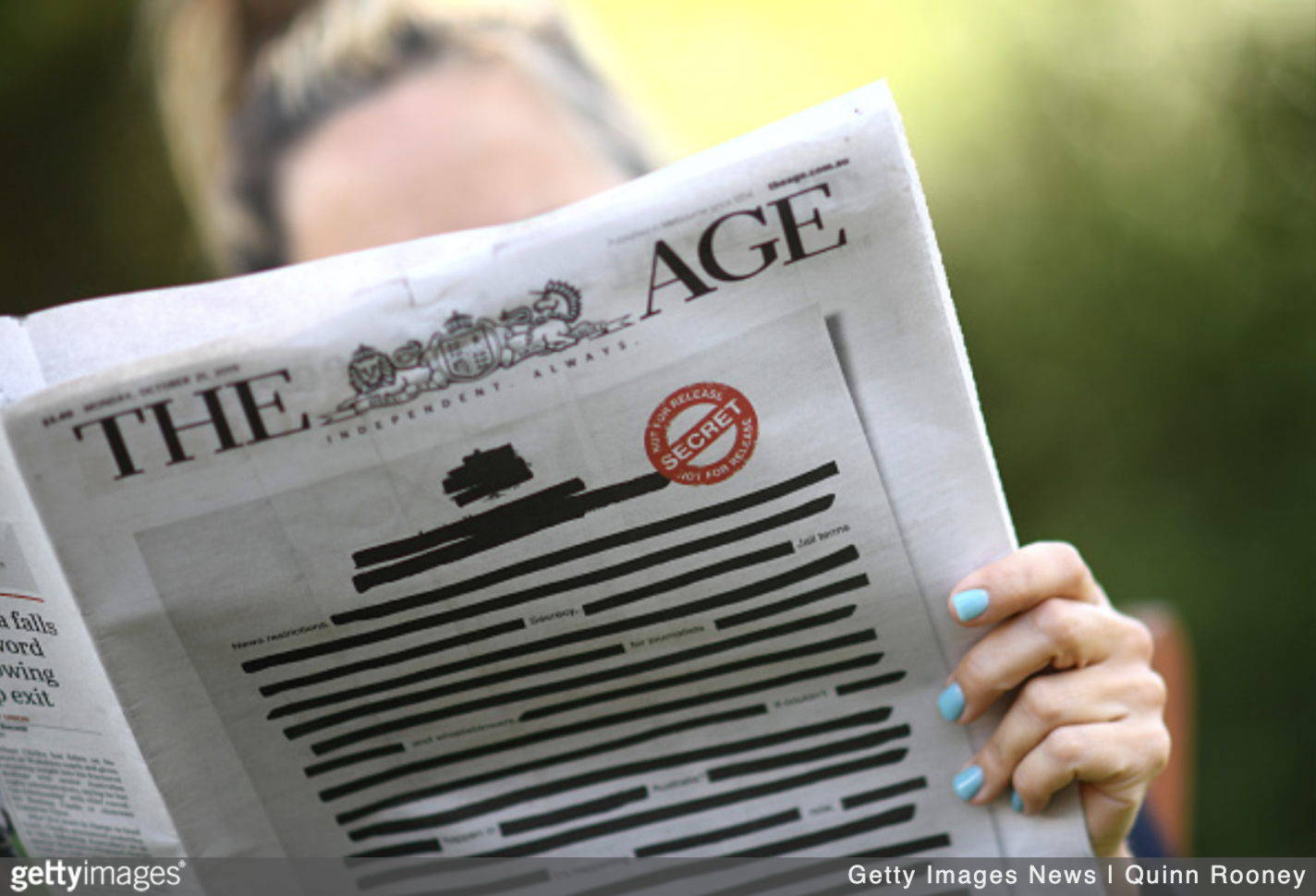 Forty-one per cent of journalists surveyed said Australia's defamation laws are too strict.