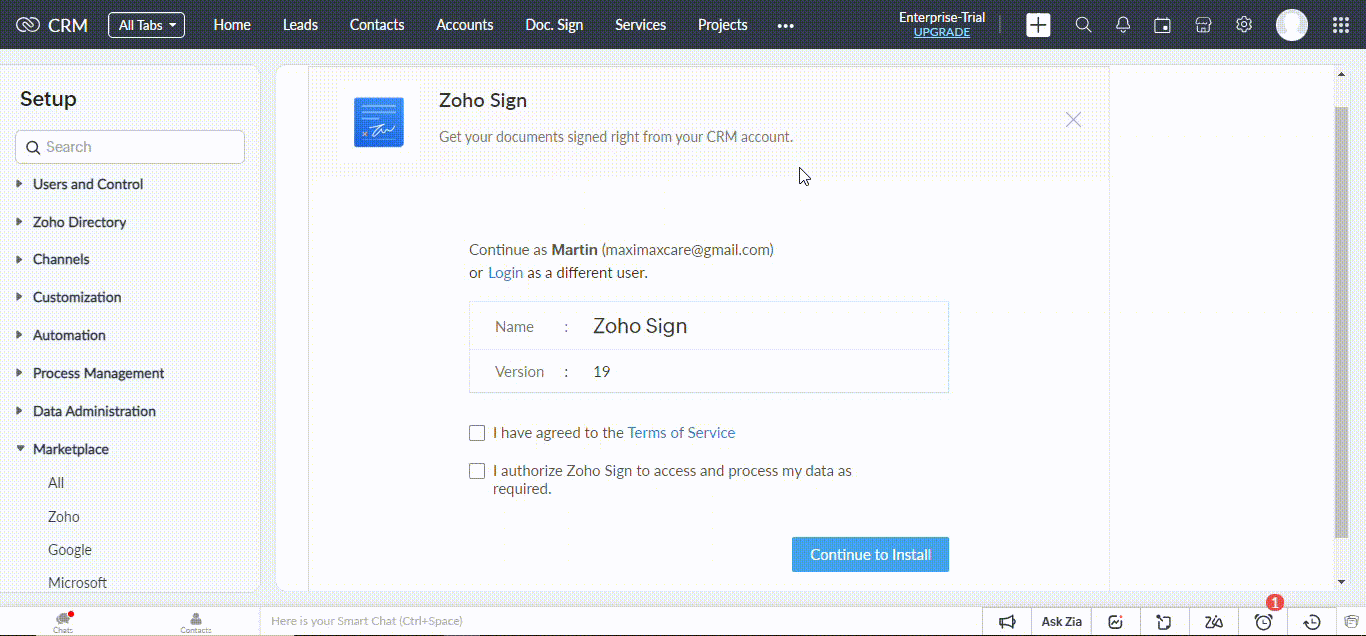 Zoho CRM document signing, Custom document signature tracking, Zoho, CRM custom module, Document management in Zoho CRM, Workflow automation in Zoho CRM, Collaboration in document signing, Streamlining document signing process, Zoho CRM productivity enhancement, Efficient document signature tracking, Custom document signing in Zoho CRM