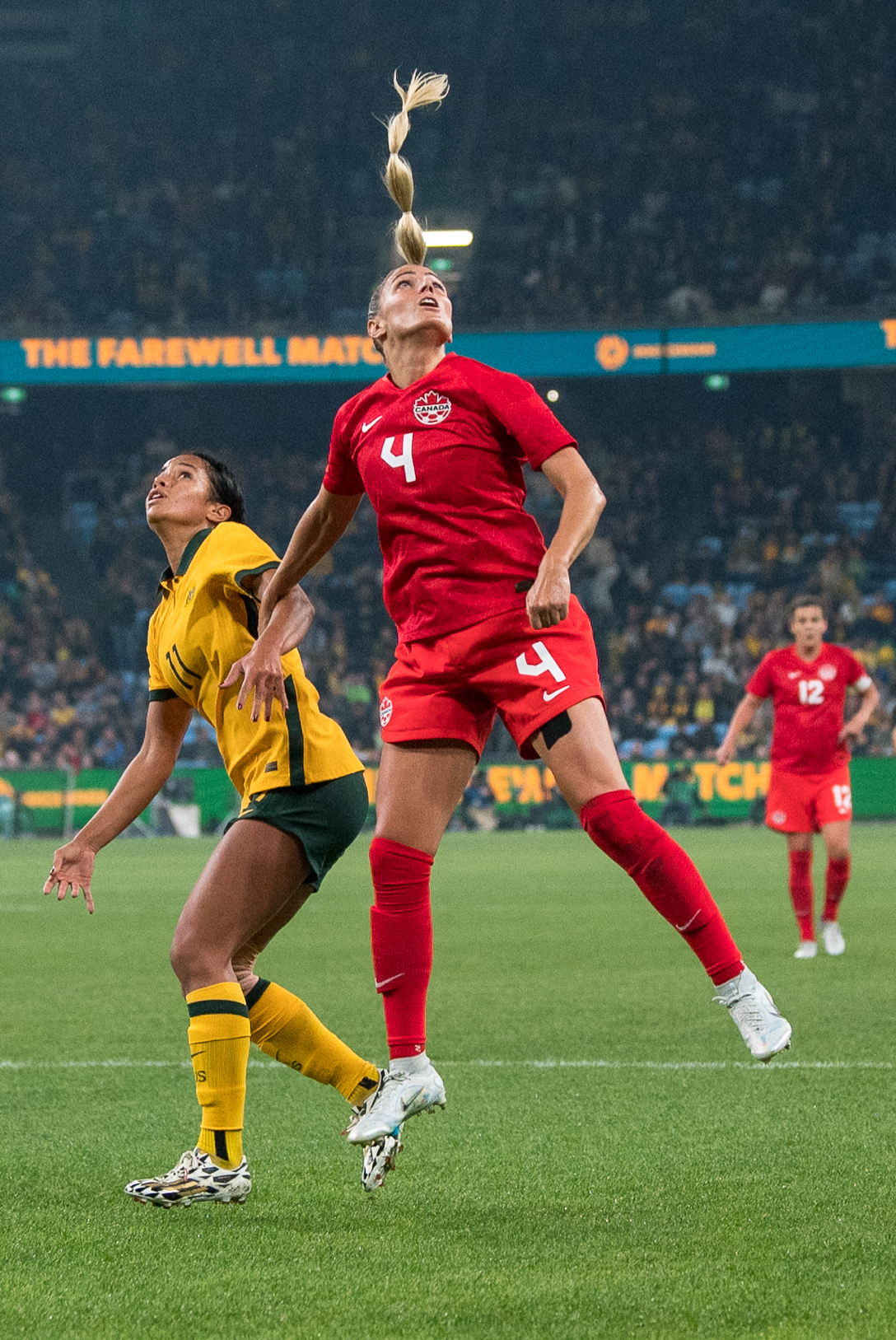 Australia v Canada friendly. Photo: AH Imagery.