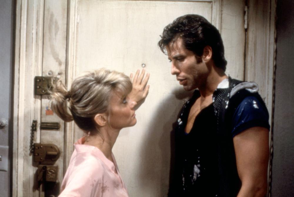 Olivia Newton-John (Debbie Wylder) and John Travolta (Zack Melon) reunited in Two of a Kind.