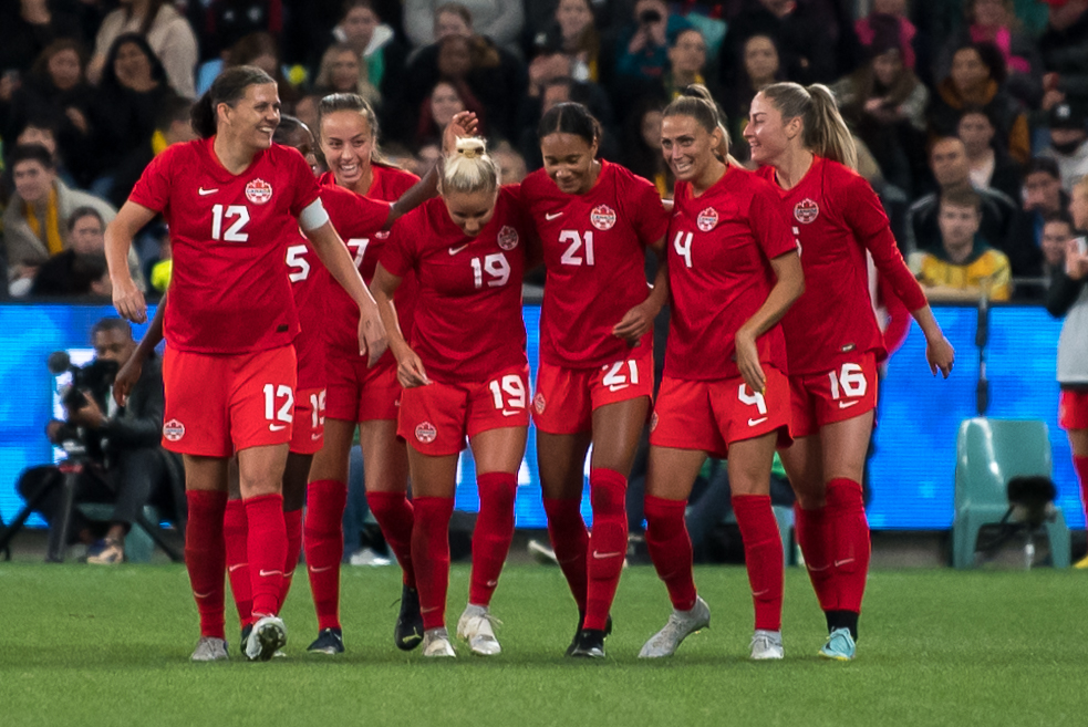 Australia v Canada friendly. Photo: AH Imagery.